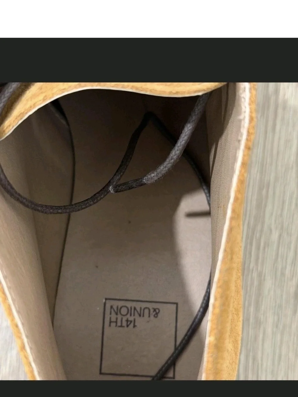 14th & Union Tan Suede Chukka Boots